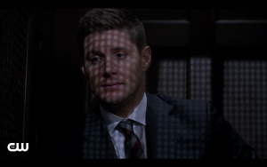 Dean actually gets deep with his confession. 