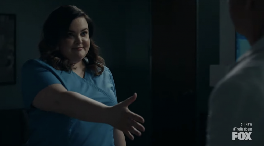 Nurse Jessica Moore fighting for her worth on The Resident