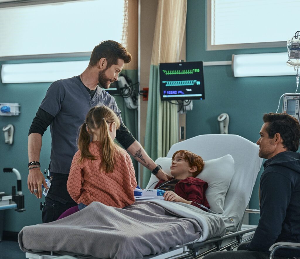 Conrad solves the mystery case of Gigi's best friend on The Resident.