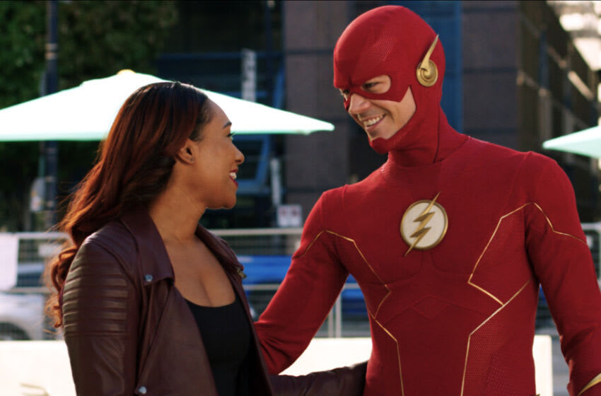 The Flash Iris and Barry in final season premiere