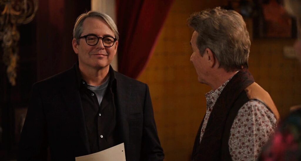Matthew Broderick guest stars on Only Murders in the Building.