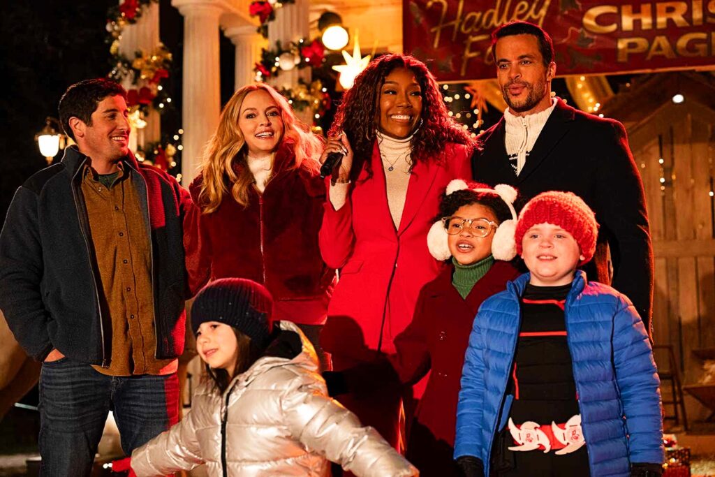 The cast of Best. Christmas. Ever!