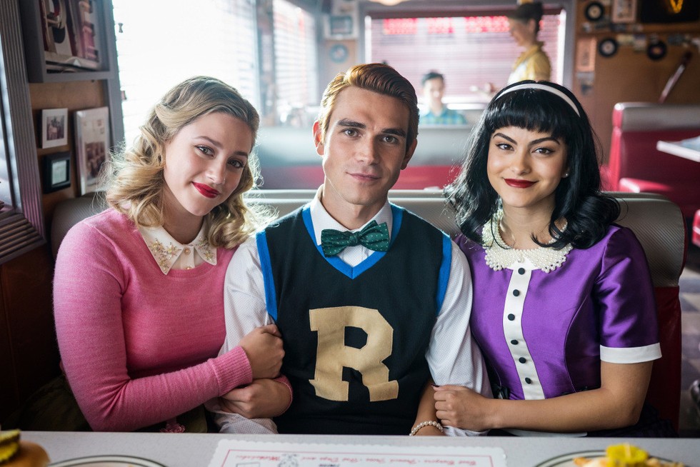 Betty, Archie and Veronica in Riverdale season 7